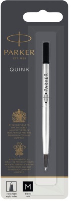 Стержень роллер Parker Quink Z01 (1950323) M 0.7мм черные чернила блистер