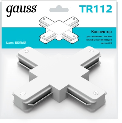 Соединитель Gauss TR112 белый