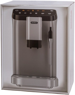Кофемашина Supra CMS-3700 1350Вт серебристый