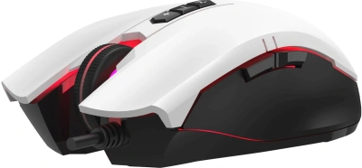 Мышь A4Tech Bloody ES7 белый оптическая 6000dpi USB 8but (ES7 PANDA WHITE)