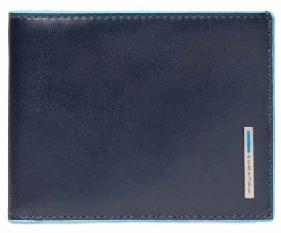 Кошелек мужской Piquadro Blue Square PU1241B2R/BLU2 синий натур.кожа