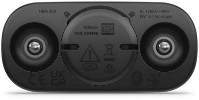 Фитнес-трекер Garmin HRM 200 Heart rate sensor корп.:черный рем.:черный (010-13388-00)