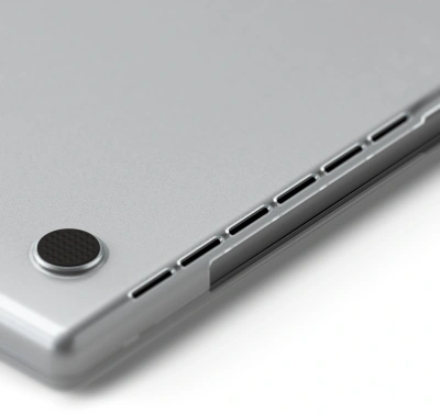 Чехол для ноутбука 16" Satechi Eco Hardshell прозрачный пластик (ST-MBP16CL)