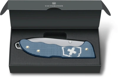 Нож перочинный Victorinox Evoke Alox LE26 (0.9415.L26) 136мм 5функц. синий подар.коробка