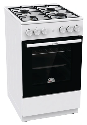Плита Газовая Gorenje GG5A12WH белый (без крышки) реш.сталь