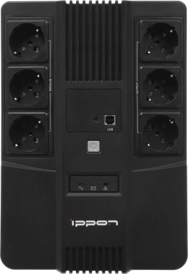 Источник бесперебойного питания Ippon Nut 650 360Вт 650ВА черный