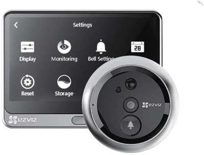 Видеодомофон Ezviz CS-DP2C-R100-6E2WPFB-GD золотистый