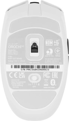 Мышь Razer Orochi V2 белый оптическая 18000dpi беспров. BT/Radio USB 6but (RZ01-03730400-R3G1)