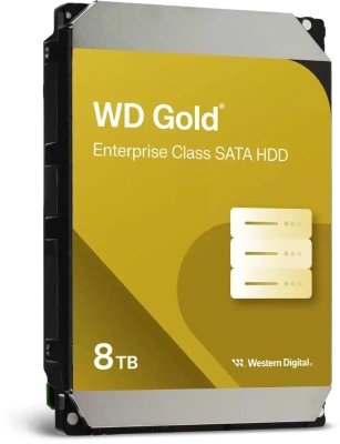 Жесткий диск WD SATA-III 8TB WD8005FRYZ Server Gold 512E (7200rpm) 256Mb 3.5"