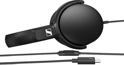 Гарнитура накладные Sennheiser HD 400 U 1.4м черный проводные в ушной раковине (800126)