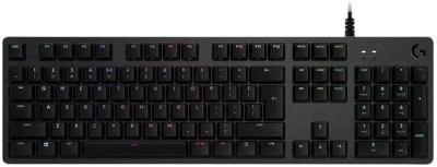 Клавиатура Logitech G512 Carbon Red Linear механическая черный USB Multimedia for gamer LED (920-009374)