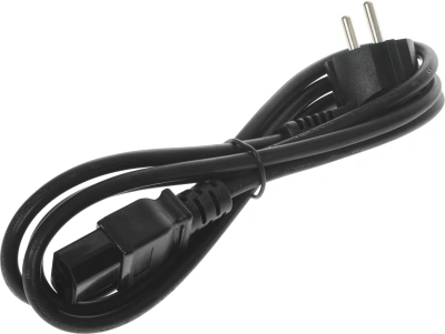 Шнур питания Lanmaster LAN-PP13/SHA-1.5-BK C13-Schuko проводник.:3x0.75мм2 1.5м 220В 10А черный