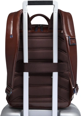 Рюкзак Piquadro Blue Square CA6311B2/MO коричневый натур.кожа