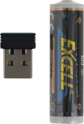 Мышь A4Tech G3-300N черный оптическая 1200dpi беспров. USB для ноутбука 3but (G3-300N (BLACK))