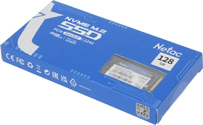 Накопитель SSD Netac PCIe 3.0 x4 128GB NT01NV30ES-128-E4X NV30ES M.2 2242