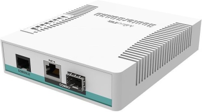 Коммутатор MikroTik CRS106-1C-5S (L2) 1xКомбо(1000BASE-T/SFP) 5SFP управляемый