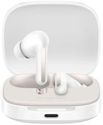 Гарнитура внутриканальные Xiaomi Redmi Buds 6 белый беспроводные bluetooth в ушной раковине (BHR9250GL)