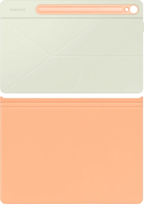 Чехол Samsung для Samsung Galaxy Tab S9/S9 FE/S10 FE/S10 Lite Smart Book Cover поликарбонат/полиуретан оранжевый (EF-BX710POEGRU)