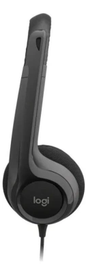 Наушники с микрофоном Logitech H390 черный 1.9м накладные USB оголовье (981-001578)