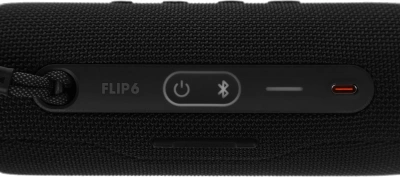 Колонка порт. JBL Flip 6 черный 30W 1.0 BT 10м 4800mAh (JBLFLIP6BLK)