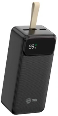 Мобильный аккумулятор Cactus CS-PBFSND-40000 40000mAh 65W 3A USB-A/USB-C черный