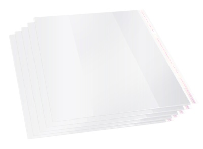 Обложка Silwerhof 382157 Монстрики с липк.сл. (набор 5шт) ПП 70мкм гладкая прозр. 233х450мм