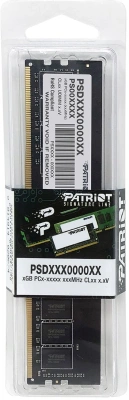 Память DDR4 8GB 3200MHz Patriot PSD48G32002 Signature RTL PC4-25600 CL22 DIMM 288-pin 1.2В single rank Ret