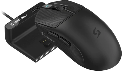 Мышь A4Tech Bloody SG5 черный оптическая 30000dpi беспров. USB/USB-C 5but