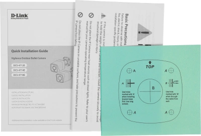 Камера видеонаблюдения IP D-Link DCS-4714E/UPA/A1A 2.8-2.8мм цв. корп.:белый