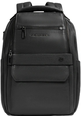 Рюкзак мужской Piquadro Solm CA7020S141/N черный натур.кожа