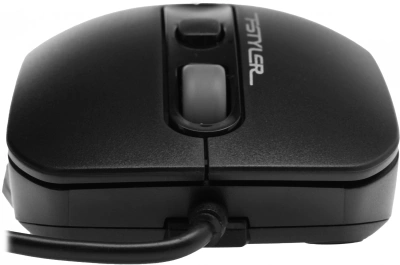 Мышь A4Tech Fstyler FM10ST серый/черный оптическая 1600dpi silent USB для ноутбука 3but (FM10ST GREY)