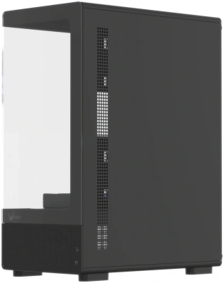 Корпус Formula Crystal Z1CM v2 черный без БП mATX 1xUSB2.0 1xUSB3.0 audio bott PSU