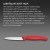 Нож кухонный Victorinox Swiss Classic (6.7601.C1) стальной универсальный для чистки овощей и фруктов лезв.80мм прямая заточка красный Нож кухонный Victorinox Swiss Classic (6.7601.C1) стальной универсальный для чистки овощей и фруктов лезв.80мм прямая заточка красный
