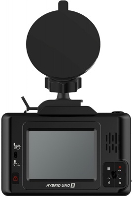 Видеорегистратор с радар-детектором Silverstone F1 Hybrid UNO S черный 1080p 140гр. GPS AIT 8336