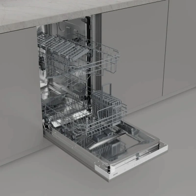Посудомоечная машина встраив. Gorenje GV522E10WE 1760Вт узкая нержавеющая сталь