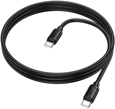 Кабель Hoco X115 51998 USB Type-C (m)-USB Type-C (m) 1.2м черный