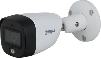 Камера видеонаблюдения аналоговая Dahua DH-HAC-HFW1200CMP-IL-A-0360B-S6 3.6-3.6мм HD-CVI HD-TVI цв. корп.:белый (DH-HAC-HFW1200CMP-IL-A-0360B)