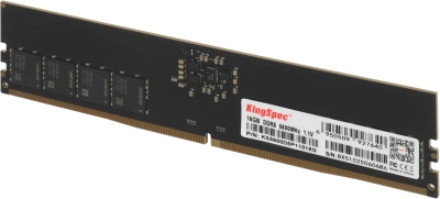 Память DDR5 16GB 5600MHz Kingspec KS5600D5P11016G RTL PC5-44800 CL40 DIMM UDIMM 288-pin 1.35В single rank Ret