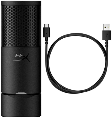 Микрофон проводной HyperX SoloCast 2 2м черный