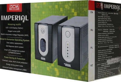 Источник бесперебойного питания Powercom Imperial IMP-1200AP 720Вт 1200ВА черный
