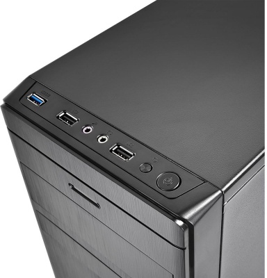 Корпус Deepcool Wave V2 черный без БП mATX 2x120mm 1xUSB2.0 1xUSB3.0 audio