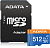 Флеш карта microSDXC 512GB A-Data AUSDX512GUICL10A1-RA1 Premier + adapter
