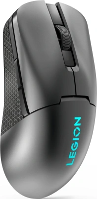 Мышь Lenovo Legion M600s Qi Wireless Gaming темно-серый оптическая 19000dpi беспров. BT/Radio USB 5but (GY51H47355)