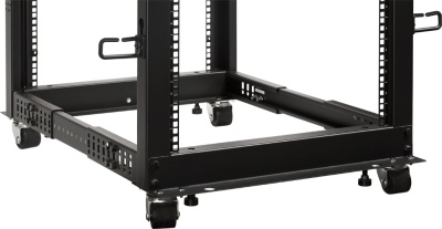 Полка выдвижная Lanmaster TWT-RACK2-S4-ADJ/45 1U нагр.:45кг. 19" черный (упак.:1шт)