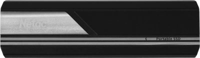 Накопитель SSD Netac USB-C 2TB NT01ZX10-002T-32BK ZX10 черный