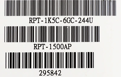 Источник бесперебойного питания Powercom Raptor RPT-1500AP 900Вт 1500ВА черный