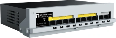 Коммутатор Netis ST110PDI-2-130 (L2) 10x100Мбит/с 8PoE 130W неуправляемый
