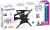 Кронштейн для телевизора Kromax DIX-19 черный 22"-65" макс.45кг настенный поворотно-выдвижной и наклонный