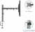 Кронштейн для мониторов Onkron D221E черный 13"-32" макс.16кг настольный поворот и наклон