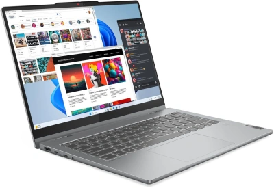 Ноутбук Lenovo IdeaPad 5 2-in-1 14IRH9 Core i5 13420H 16Gb SSD512Gb Intel UHD Graphics 14" IPS Touch WUXGA (1920x1200) без ОС grey WiFi BT Cam (83KX0042PS)